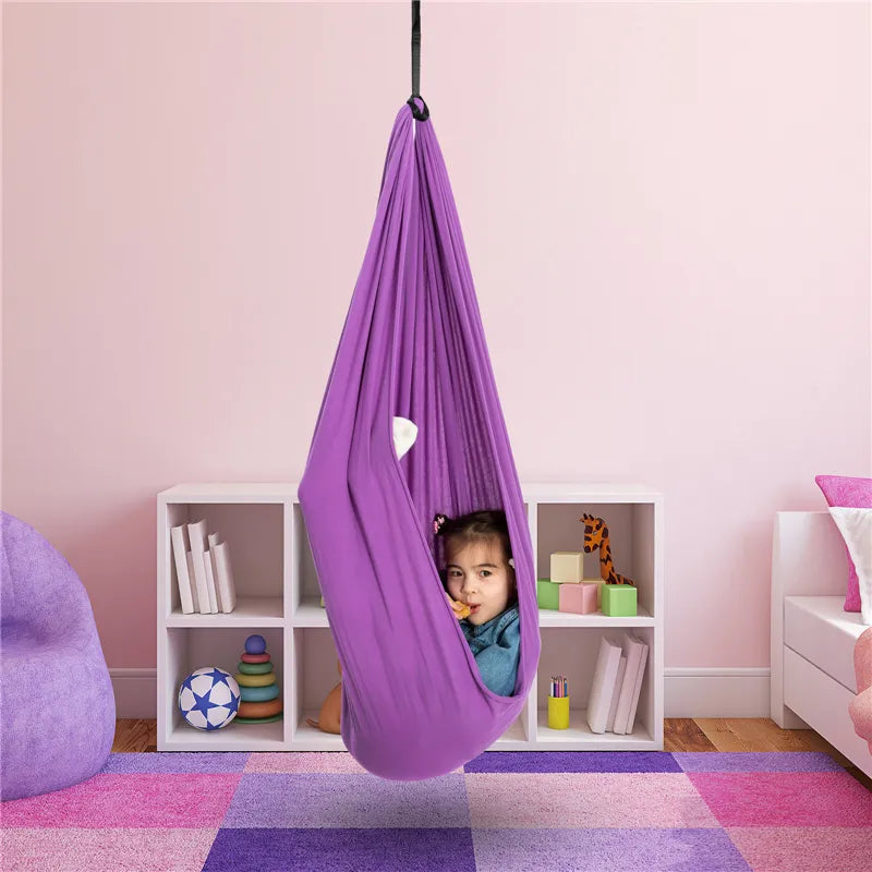 Hamaca Sensorial para Niños – Relajación, Movimiento y Bienestar en Casa