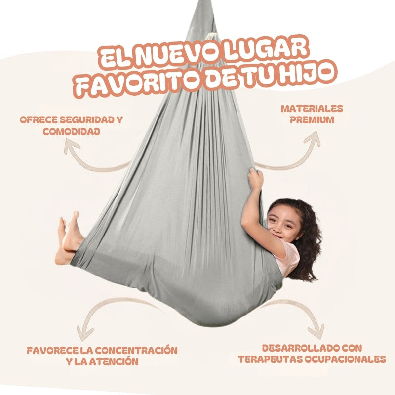 Hamaca Sensorial para Niños – Relajación, Movimiento y Bienestar en Casa