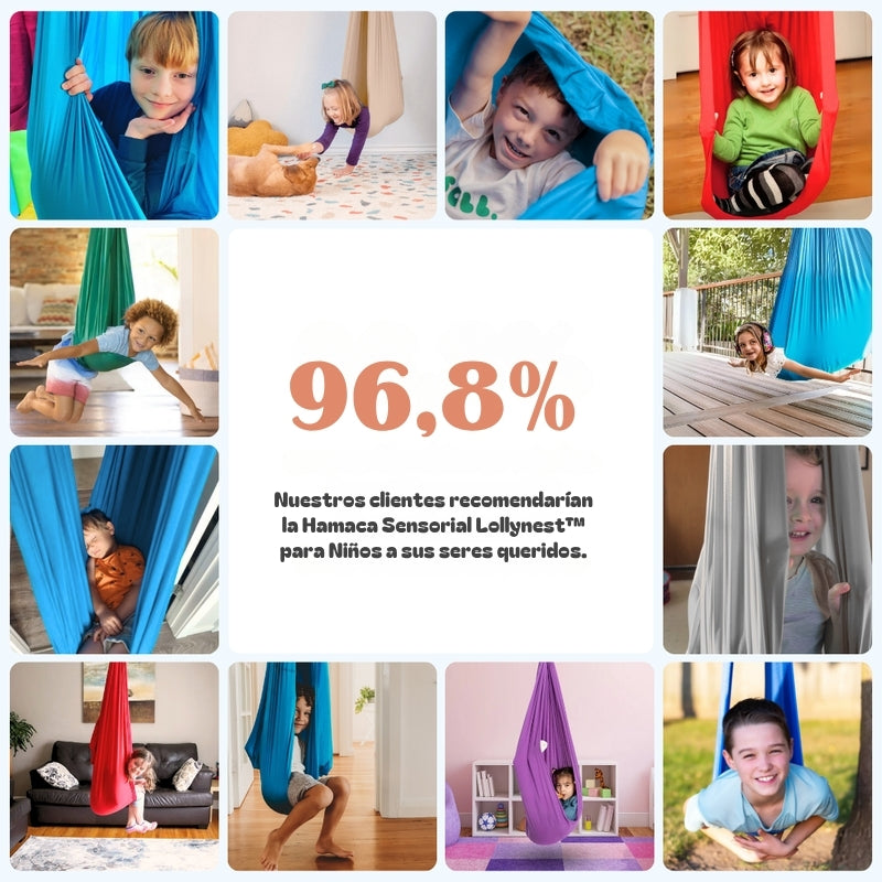 Hamaca Sensorial para Niños – Relajación, Movimiento y Bienestar en Casa