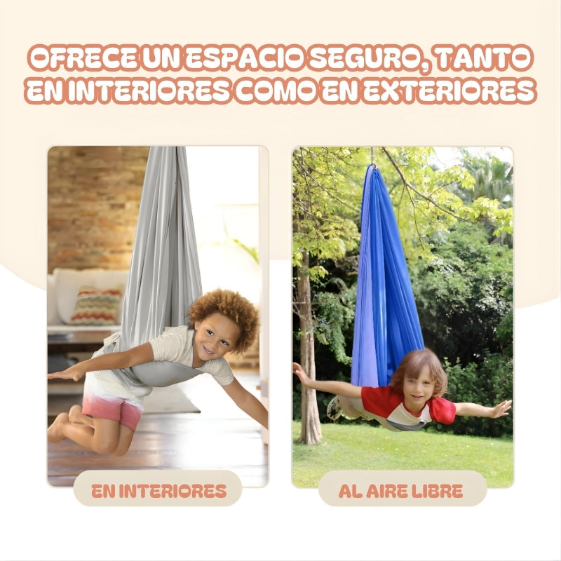 Hamaca Sensorial para Niños – Relajación, Movimiento y Bienestar en Casa