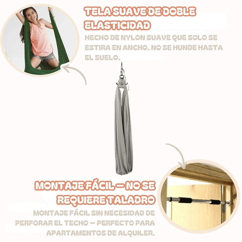 Hamaca Sensorial para Niños – Relajación, Movimiento y Bienestar en Casa