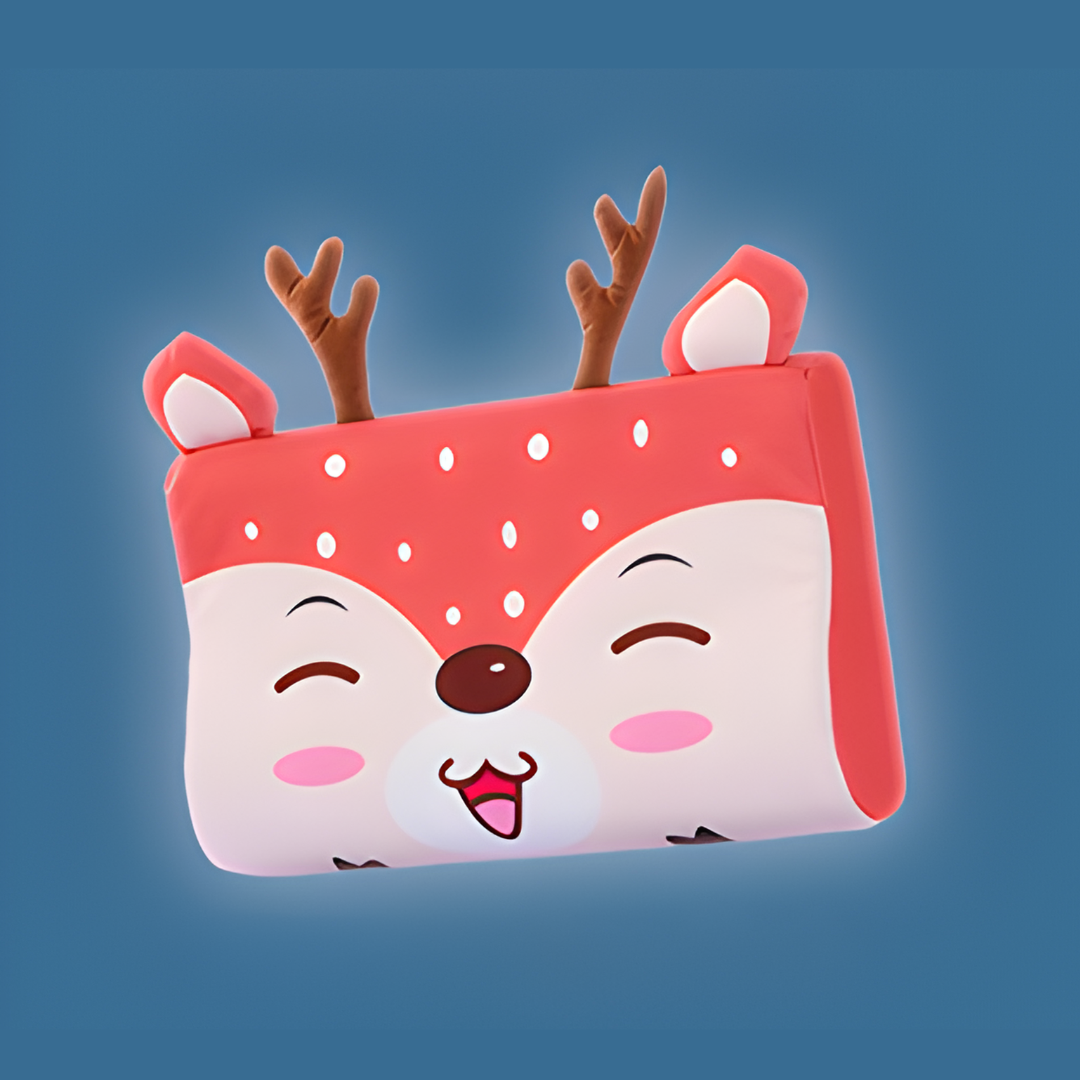 Almohada Infantil Calmly – Sueño tranquilo para tu hijo, descanso sin preocupaciones para ti