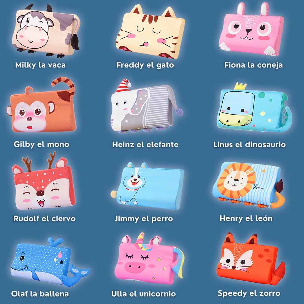Almohada Infantil Calmly – Sueño tranquilo para tu hijo, descanso sin preocupaciones para ti
