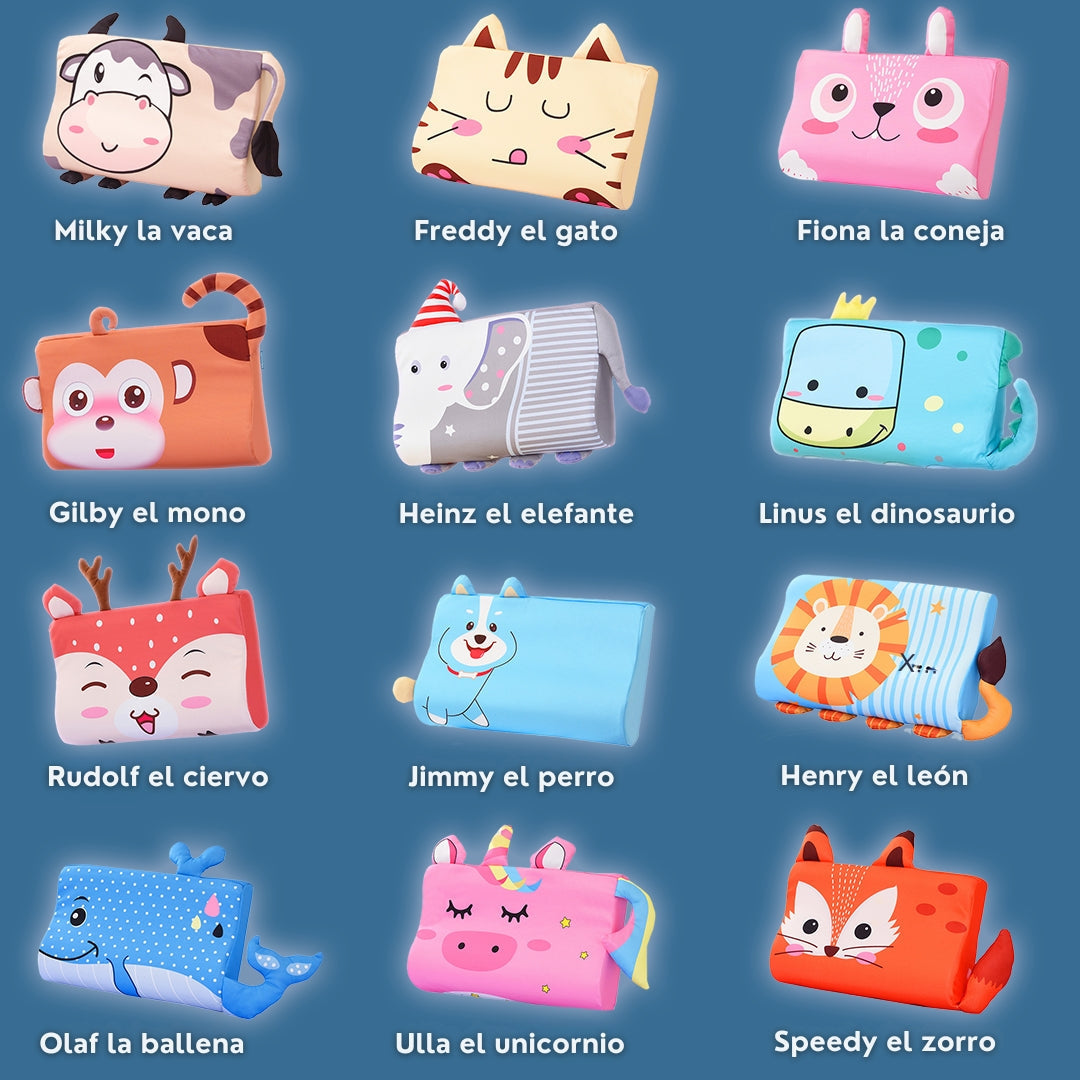 Almohada Infantil Calmly – Sueño tranquilo para tu hijo, descanso sin preocupaciones para ti